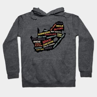 South Africa Food Map Hoodie